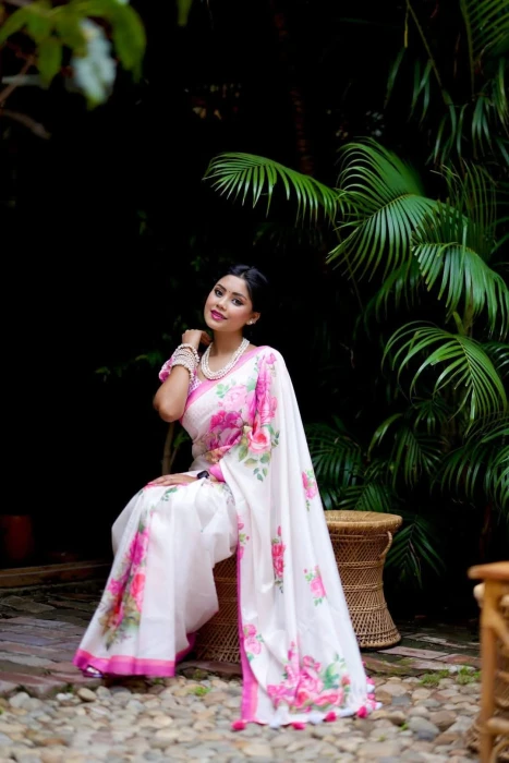Premium Dubai Silk Saree TS 111 ব্লাউজ পিছ সহ