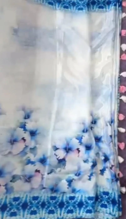 Glossy Silk - TS 112 ব্লাউজ পিছ সহ