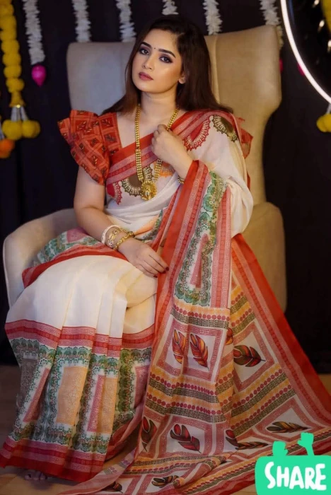 Premium Soft Silk Saree Code#DP-1203