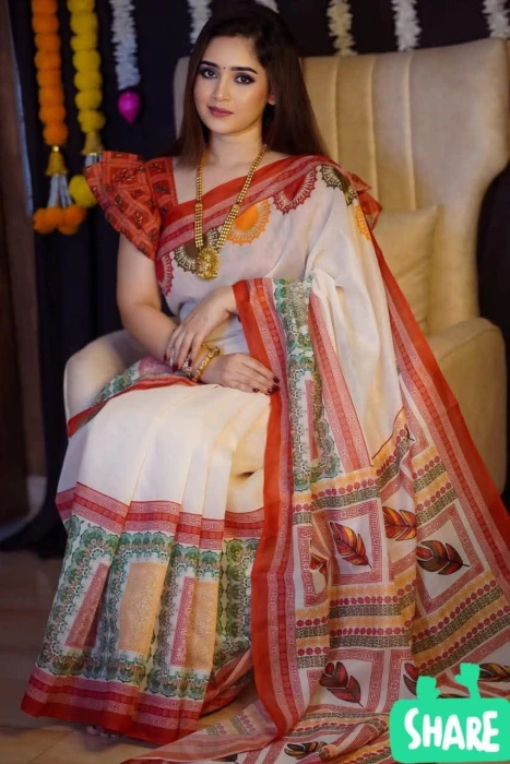 Premium Soft Silk Saree Code#DP-1203